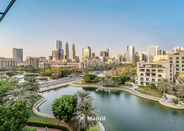 Canal View Studio Near Marina & Palm Jumeirah