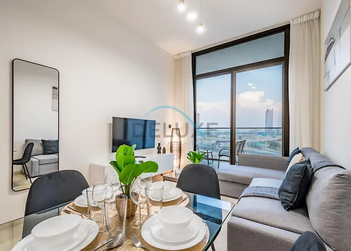 Chic 1Br Apartment In Binghatti Luna By Deluxe Holiday Homes