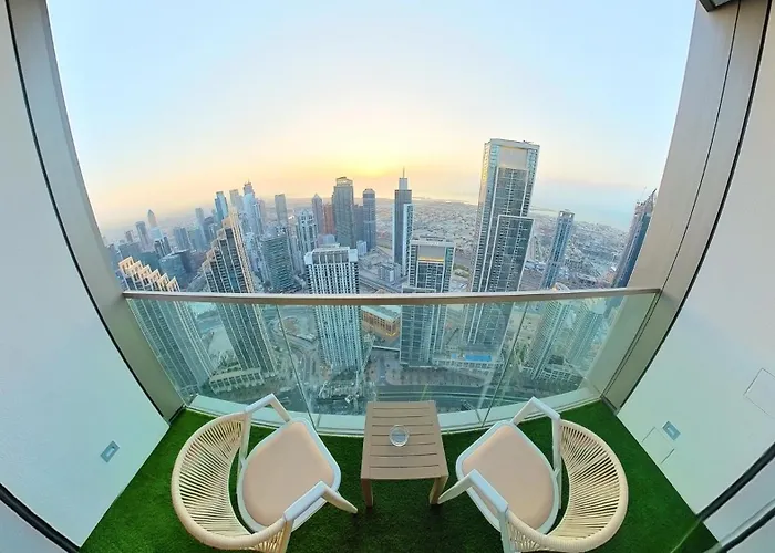 60Th High Floor - Full World Islands, Downtown And Ocean View - High Quality Design And Furniture - 2 Bedroom