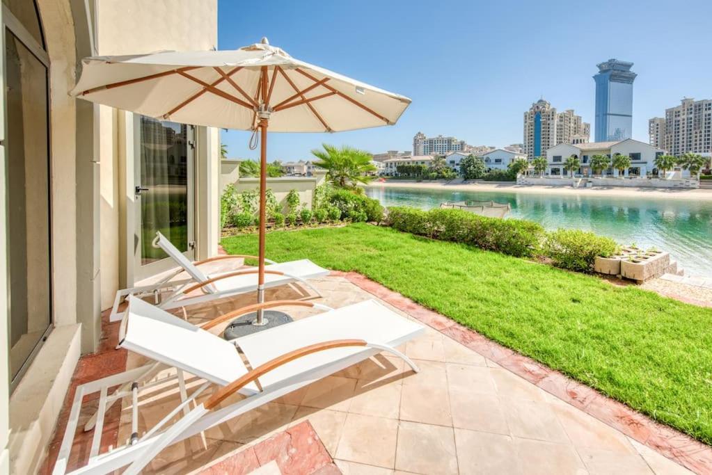 Sol Living - Chic 5br Garden W/pool & Beach In Palm Jumeirah Dubai