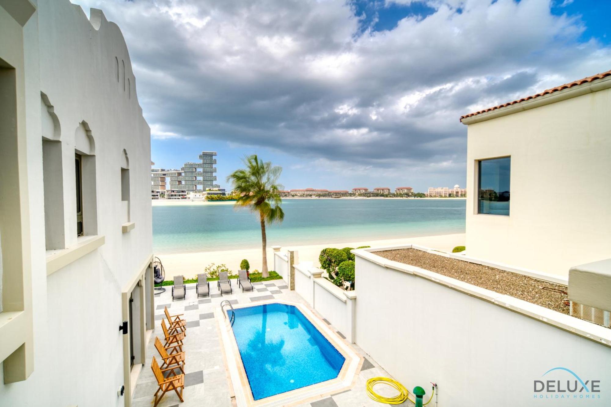 Apartment Seaside 5br With Assistant's And Access On Palm Jumeirah By Deluxe Homes *