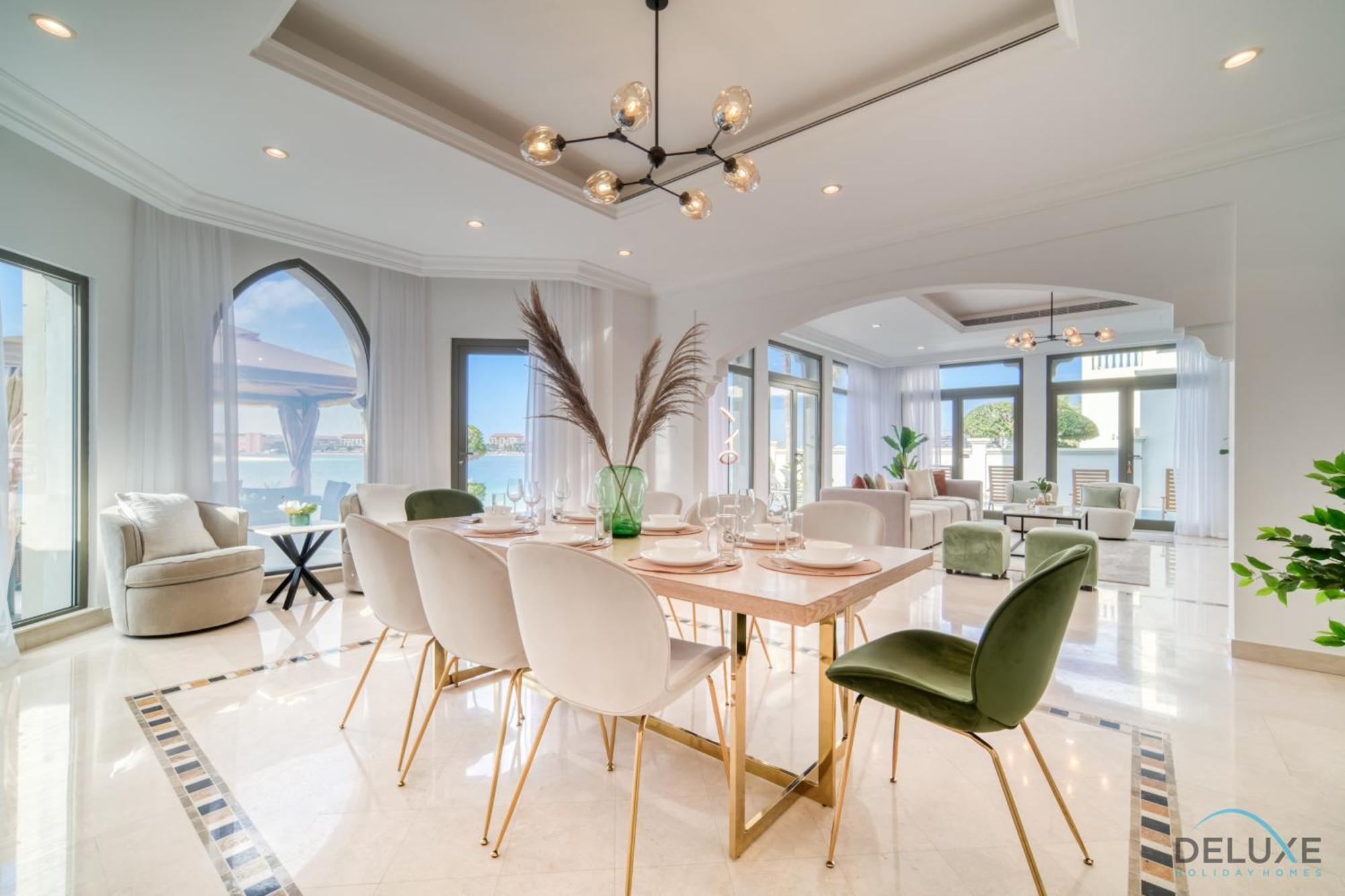 Apartment Seaside 5br With Assistant's And Access On Palm Jumeirah By Deluxe Homes *
