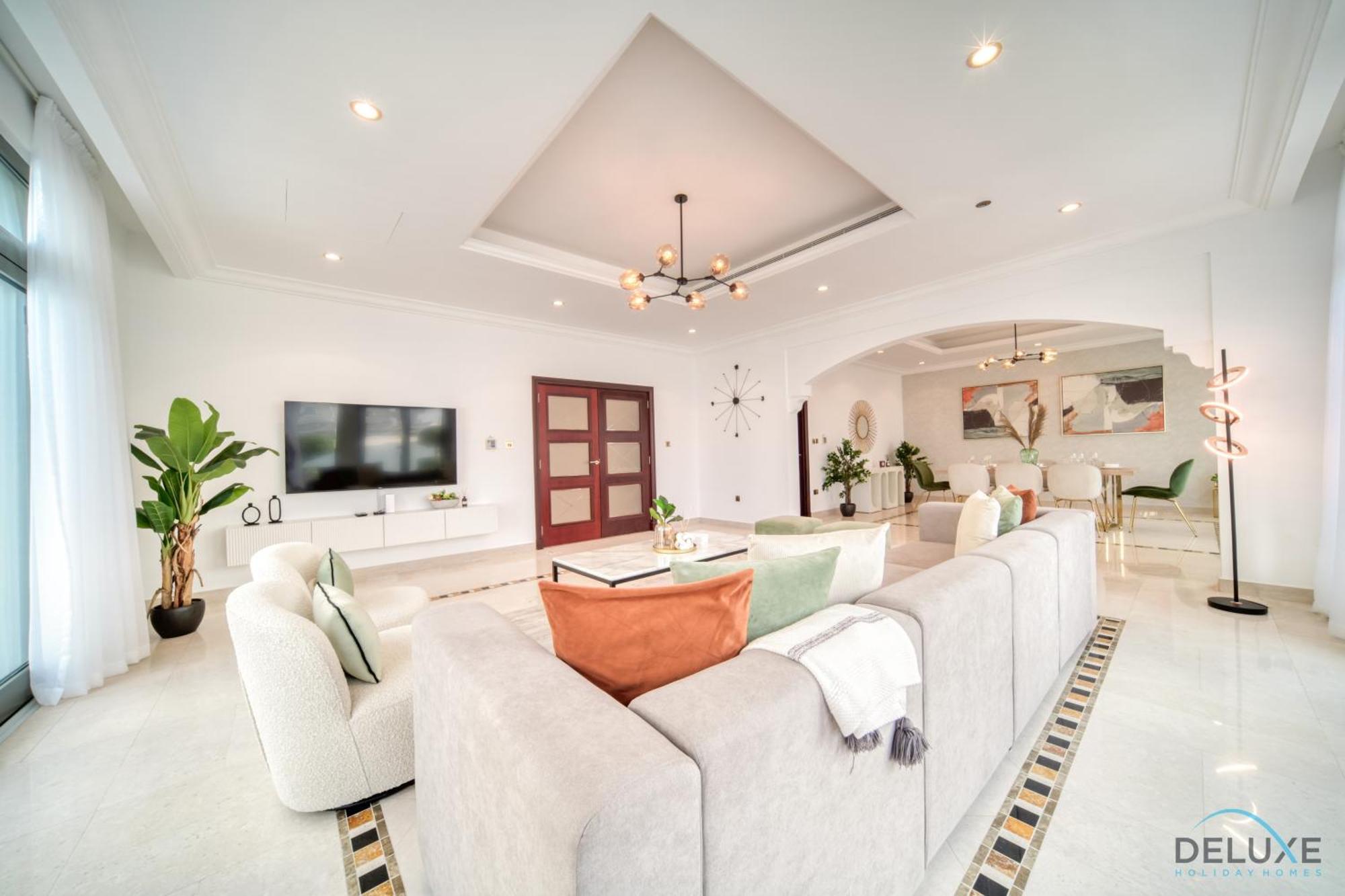Seaside 5br With Assistant's And Access On Palm Jumeirah By Deluxe Homes Apartment *