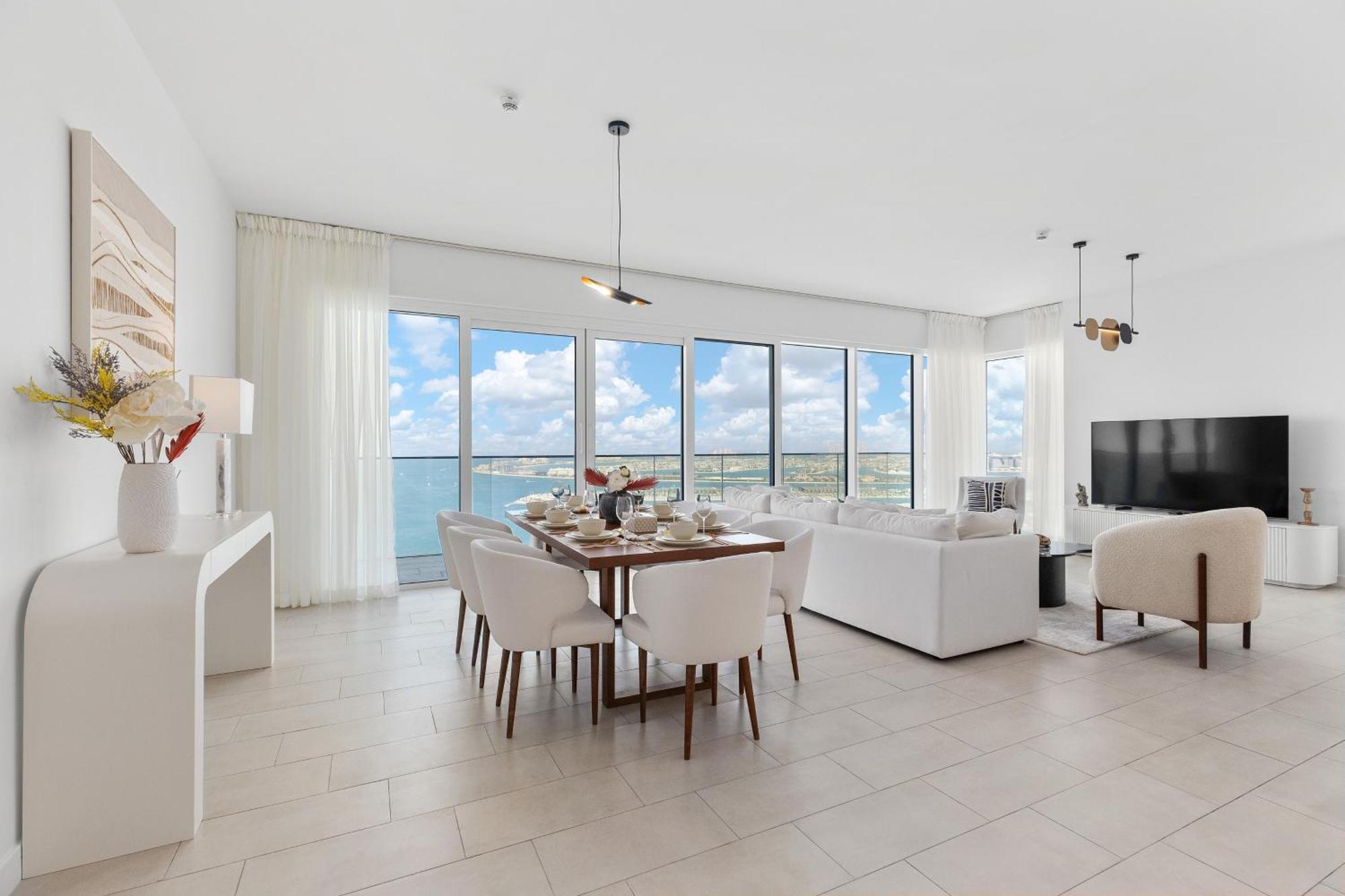 Maison Privee - Upscale W/ Open Sea And Bluewaters Vws In Jbr *