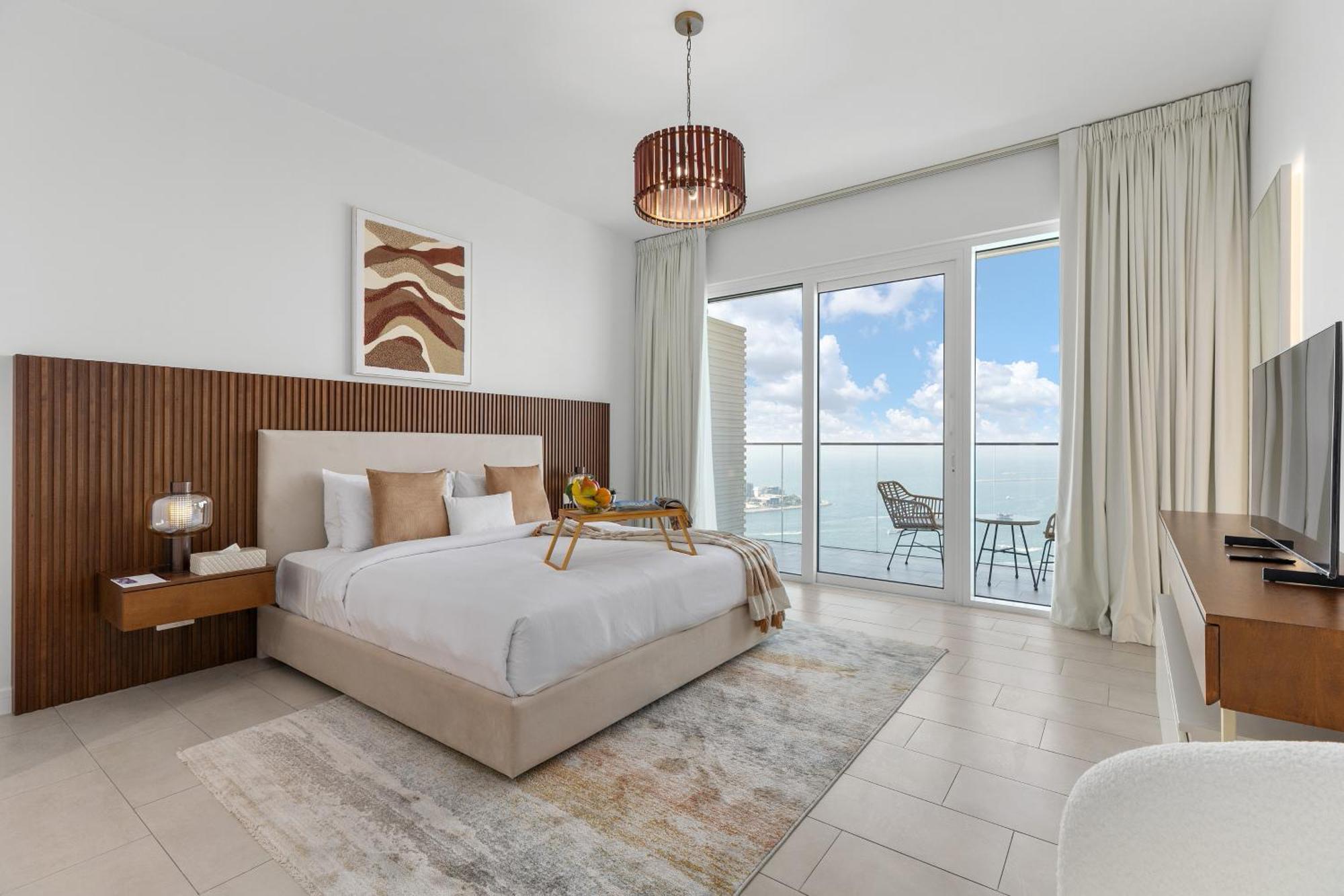 Maison Privee - Upscale W/ Open Sea And Bluewaters Vws In Jbr Apartment