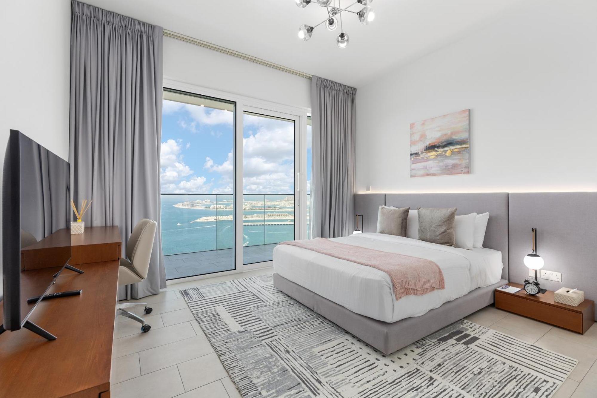 Apartment Maison Privee - Upscale W/ Open Sea And Bluewaters Vws In Jbr *