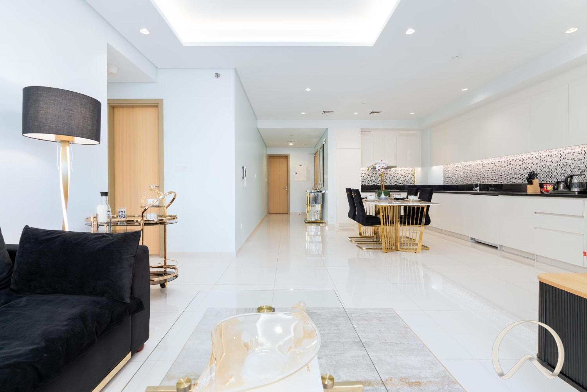 Apartment Oraya - Paramount Midtown Luxurious 2br With Sea View Dubai