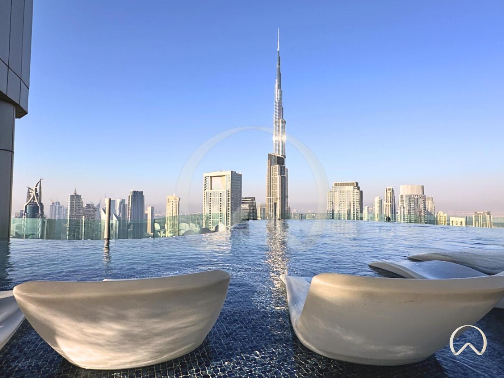 Oraya - Paramount Midtown Luxurious 2br With Sea View Apartment