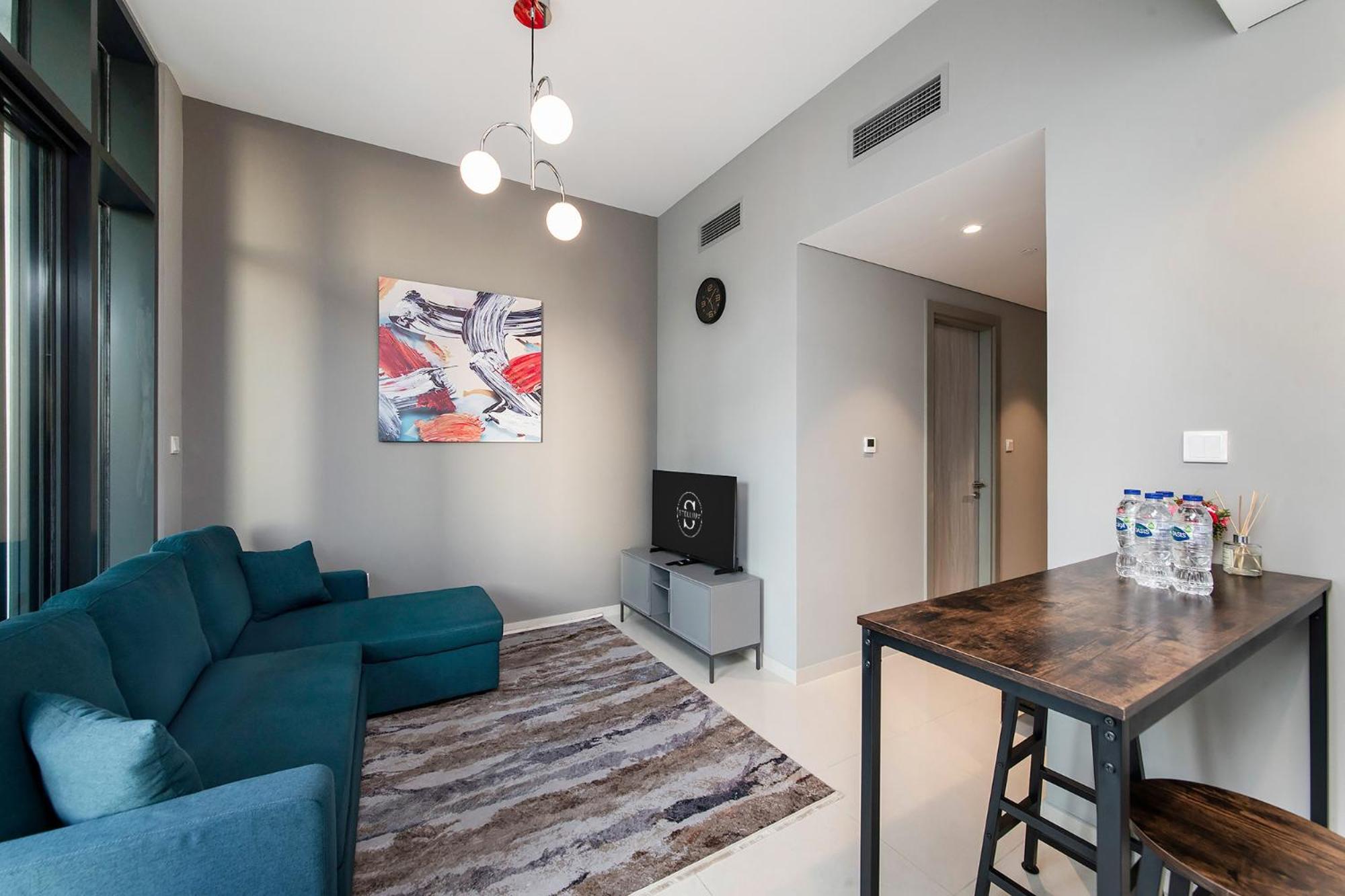 Steps From Burj Khalifanye 1br In Zada Tower Apartment Dubai