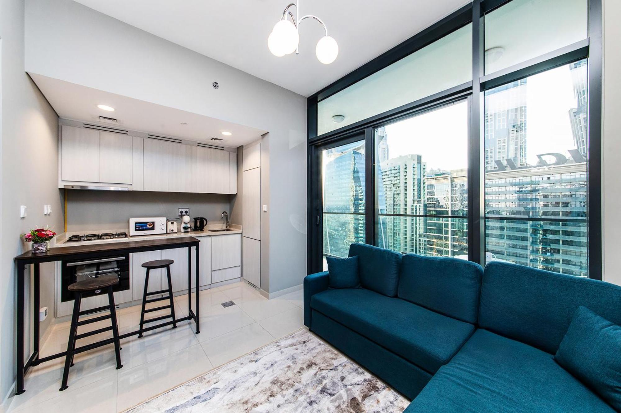 Steps From Burj Khalifanye 1br In Zada Tower Dubai