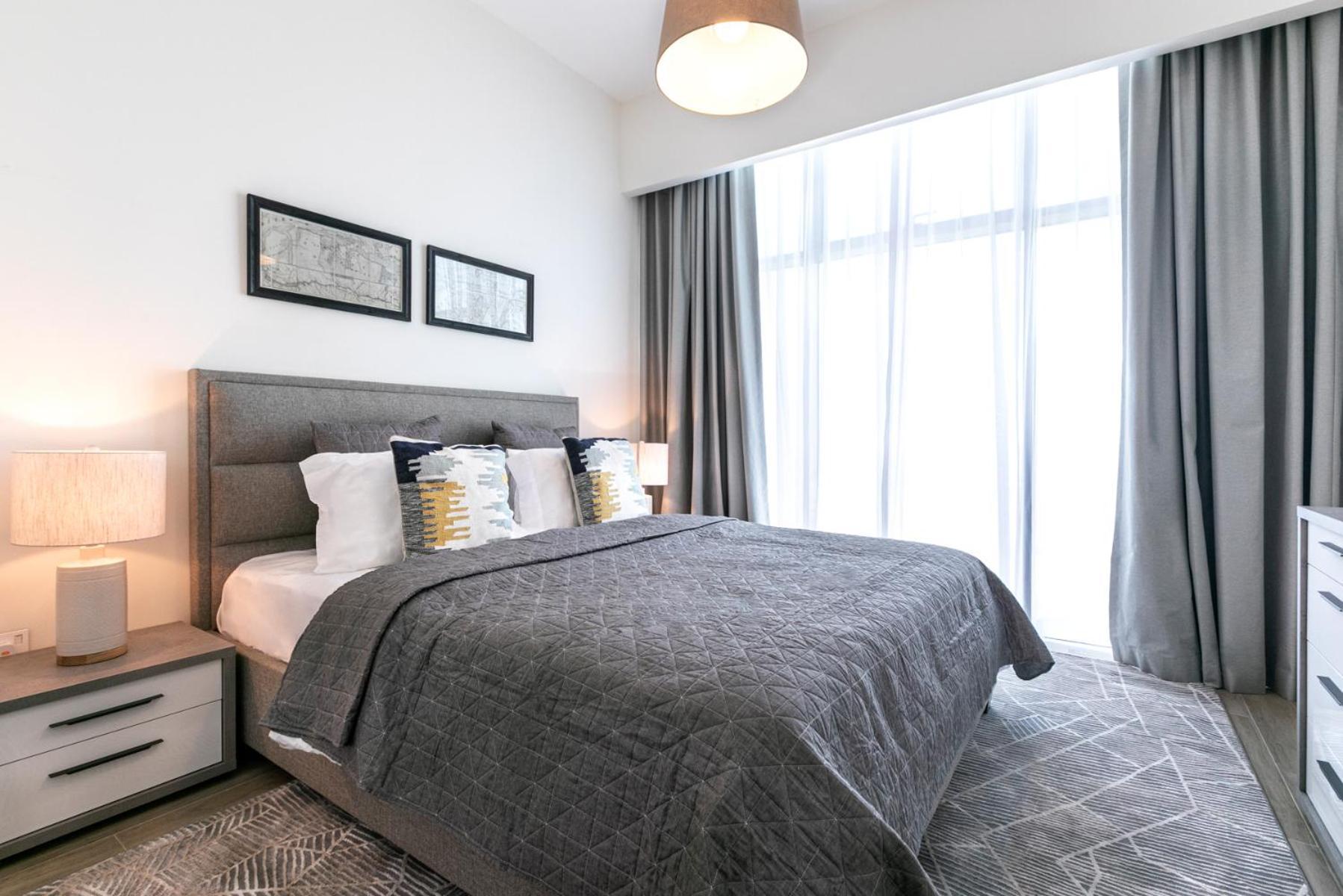 Apartment 2 Bedroom With Maid's Next To Mall Mada Residences *