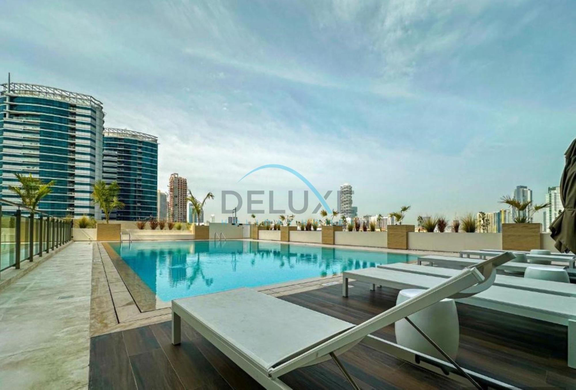 Chic 1br In Binghatti Luna By Deluxe Homes *