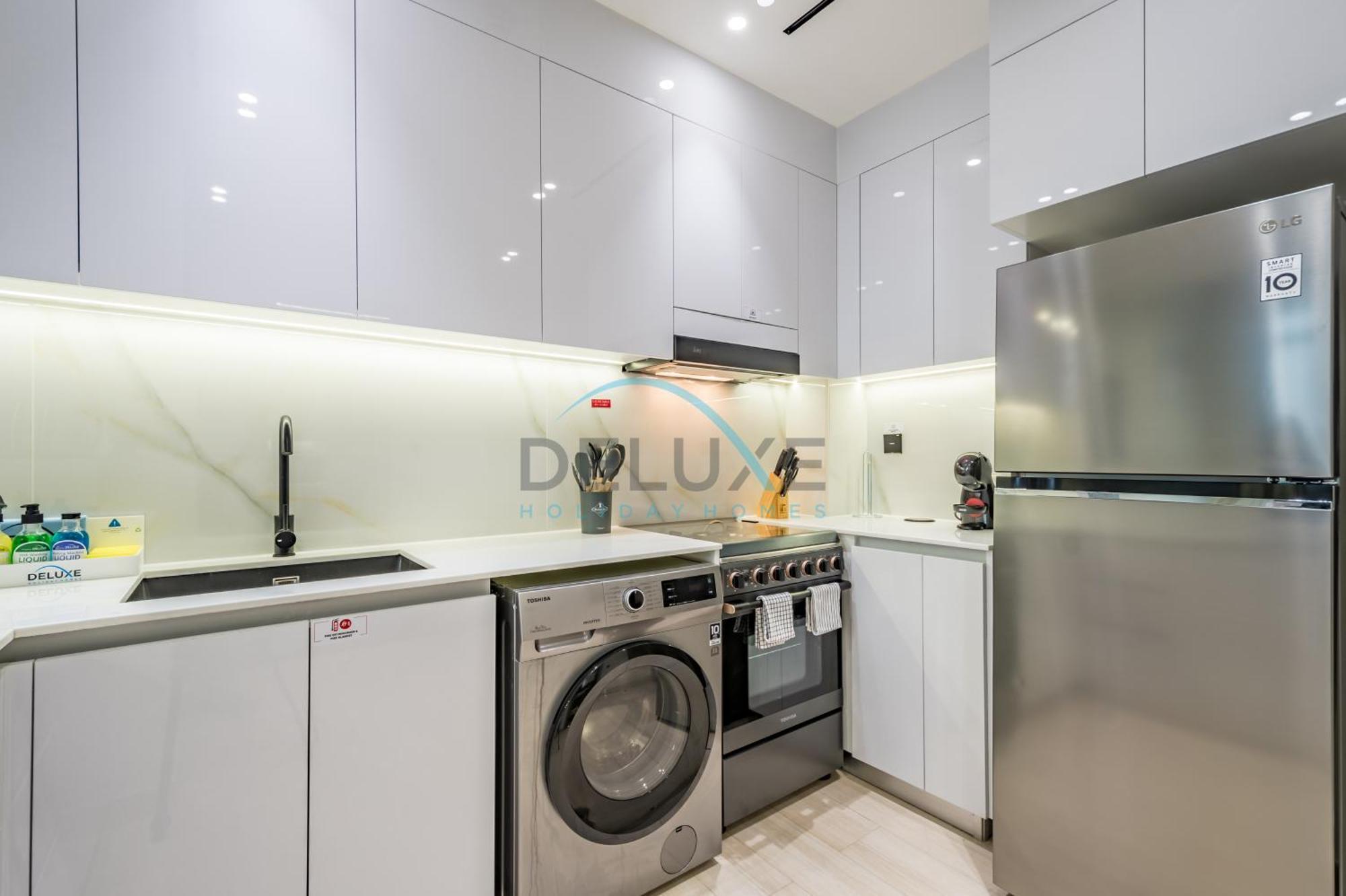 Chic 1br In Binghatti Luna By Deluxe Homes Dubai
