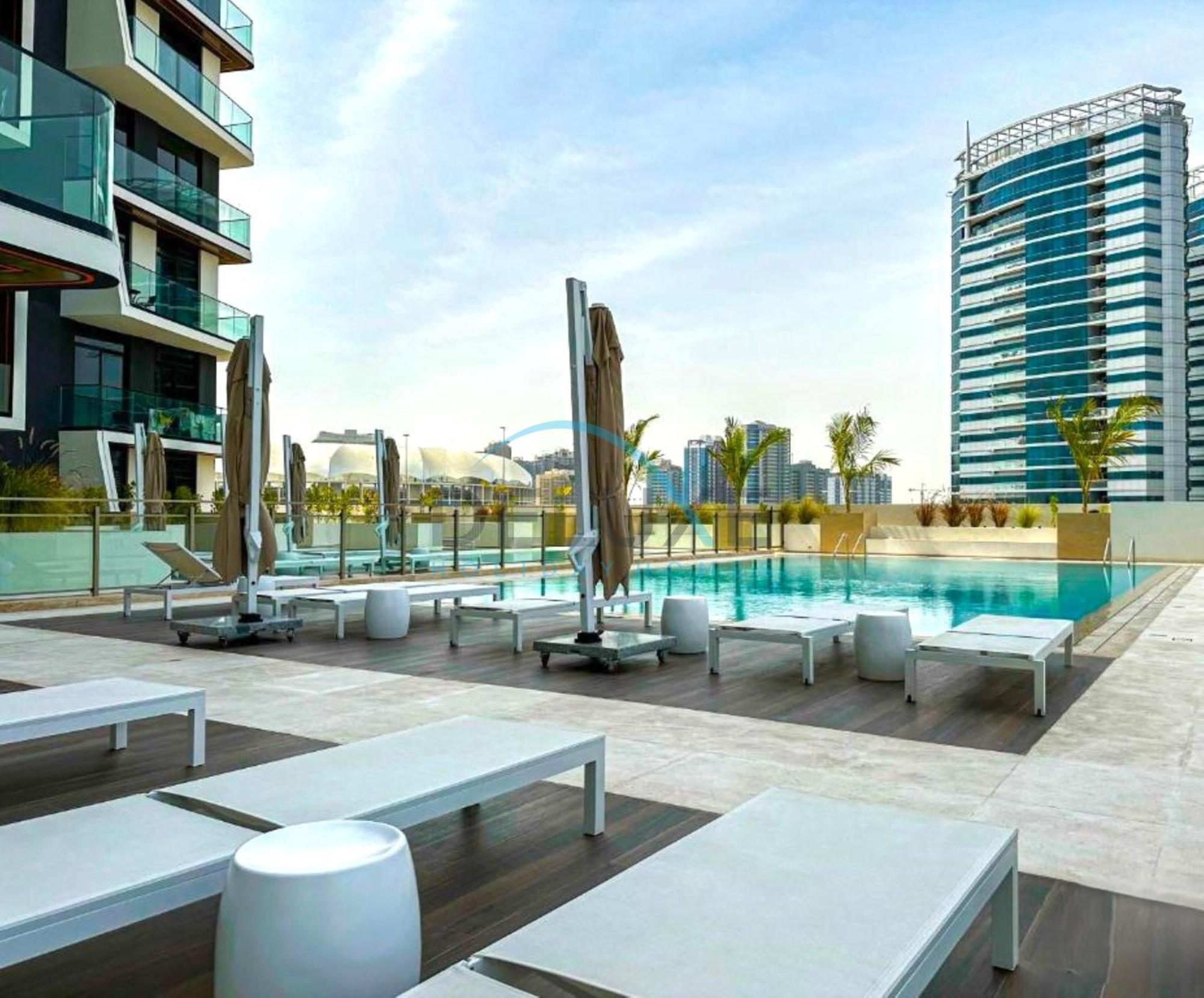 Chic 1br In Binghatti Luna By Deluxe Homes