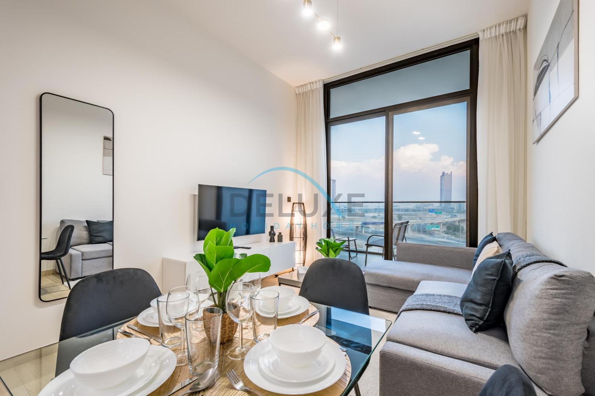 Apartment Chic 1br In Binghatti Luna By Deluxe Homes Dubai