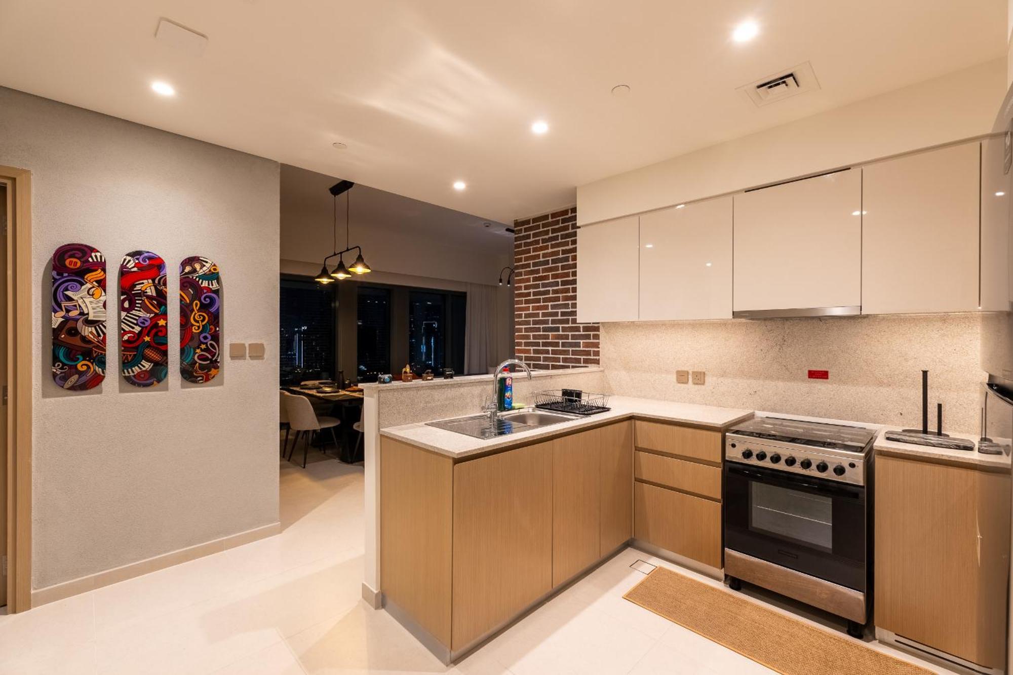 Apartment Arthouse Burj Royale - 2br With Burj Khalifa Views, Swimming Pool & Gym Dubai