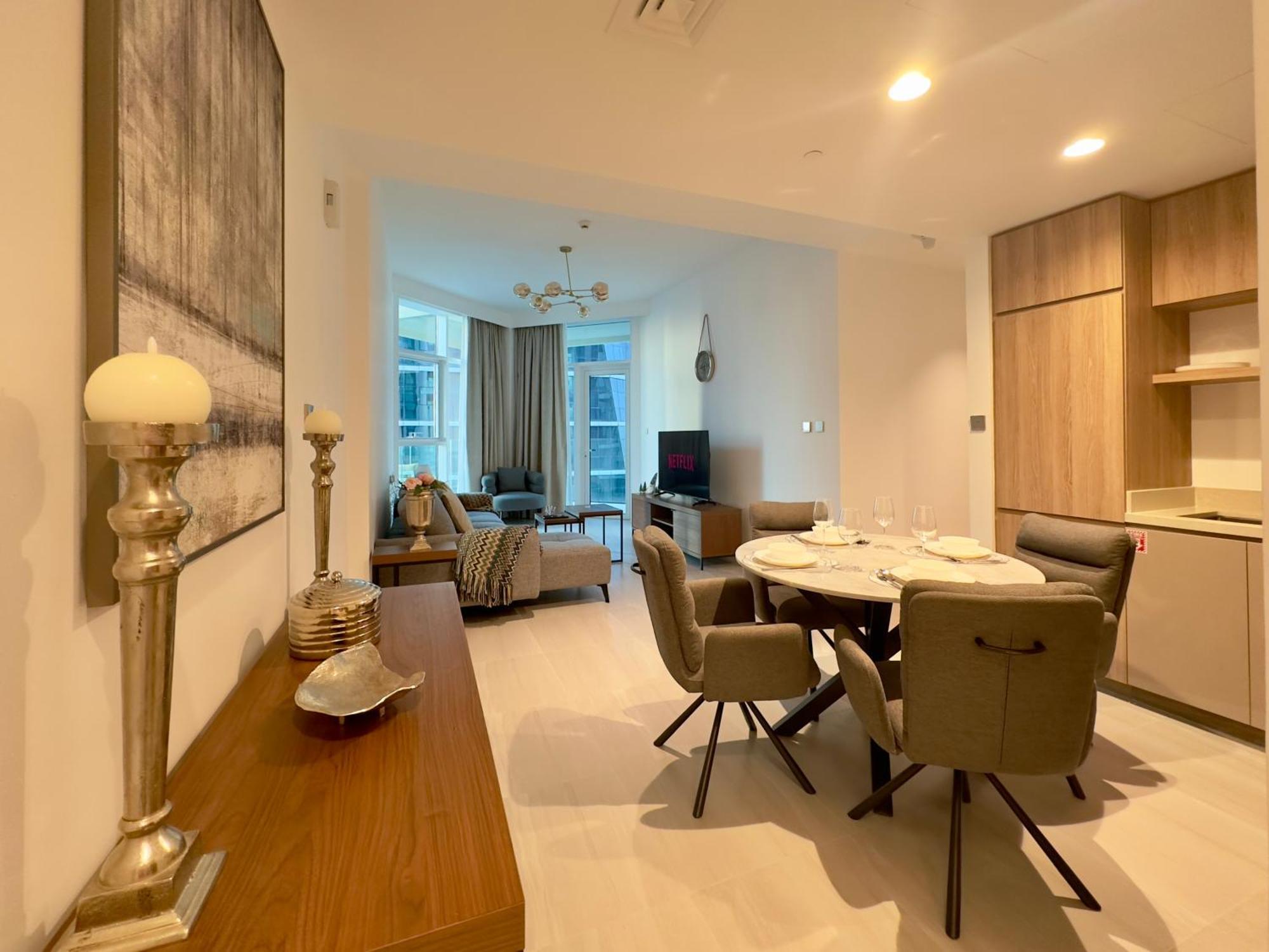 Apartment Dar Vacation - Stunning 2bdr - High Floor With Great View Dubai