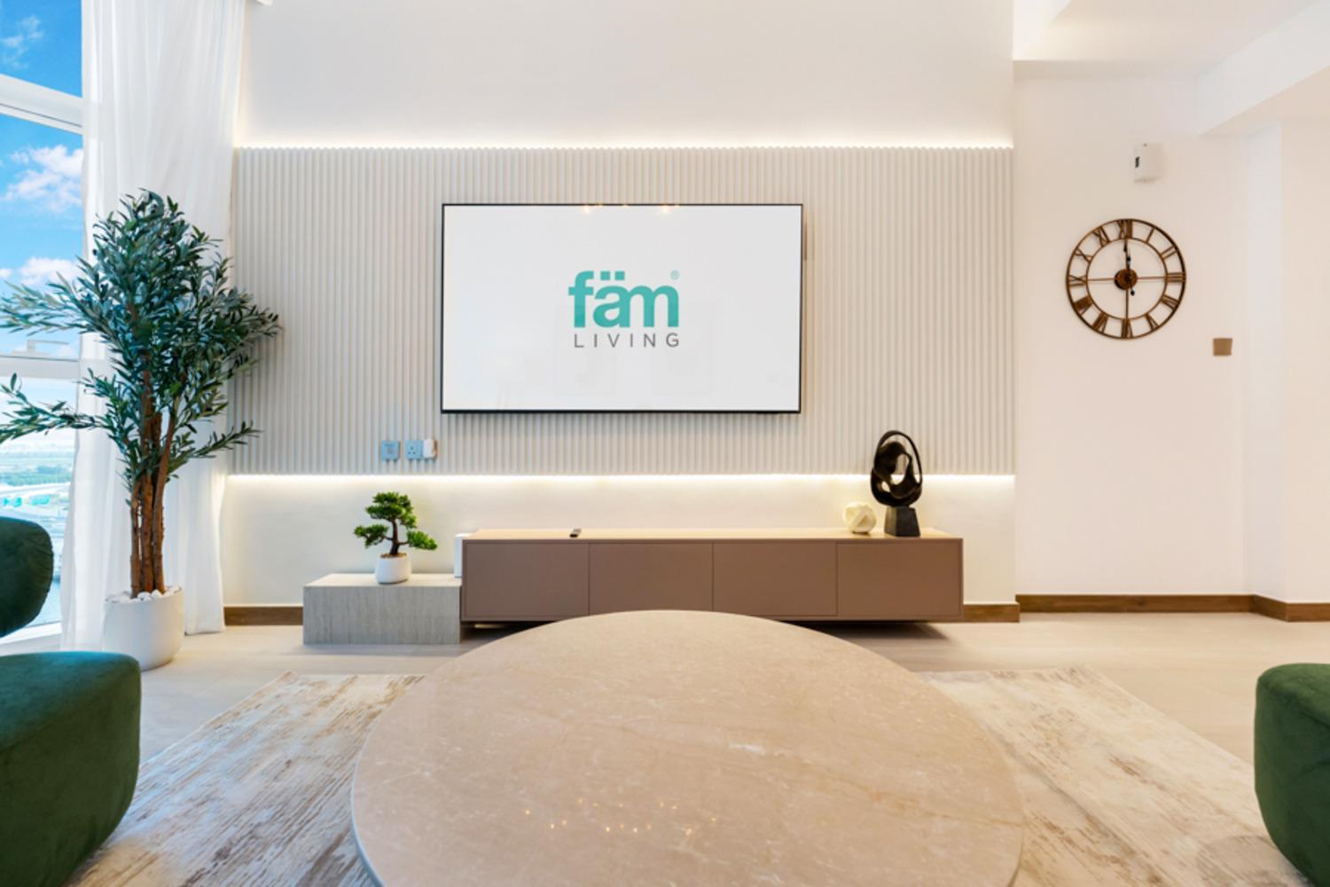 Apartment Fam Living - Urban Oasis 2bedroom, Business Bay Dubai