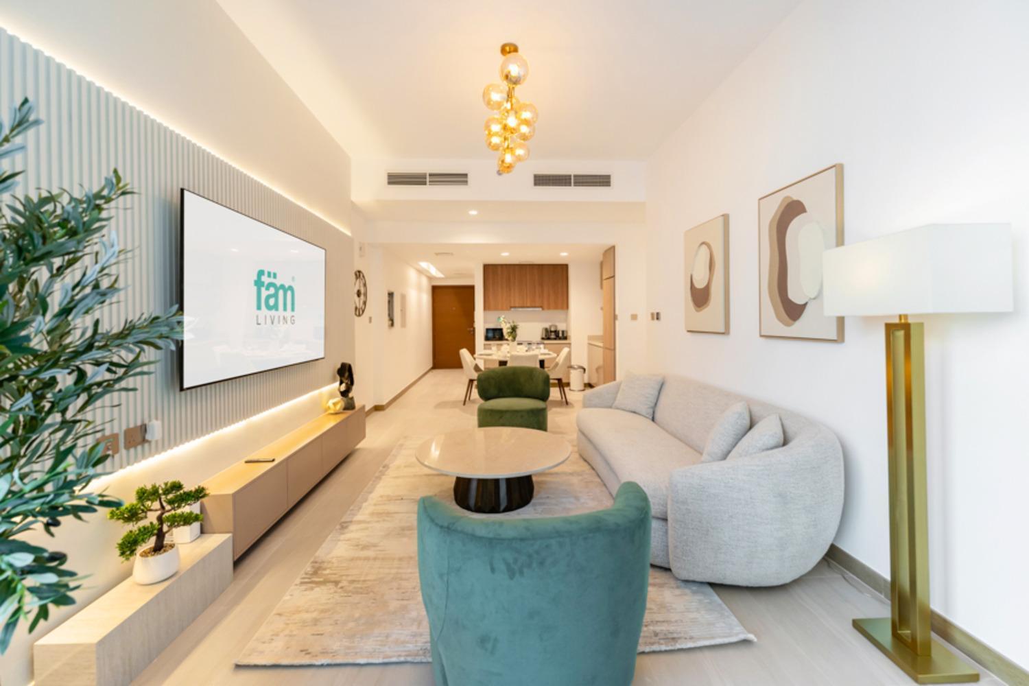 Fam Living - Urban Oasis 2bedroom, Business Bay Apartment Dubai