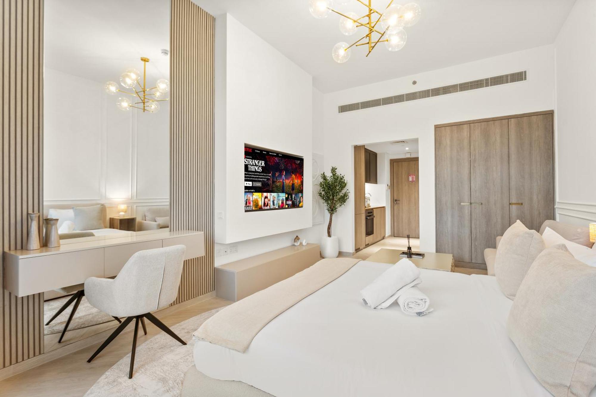 Apartment Spacious In Jvc With Balcony & Direct Pool Access Dubai