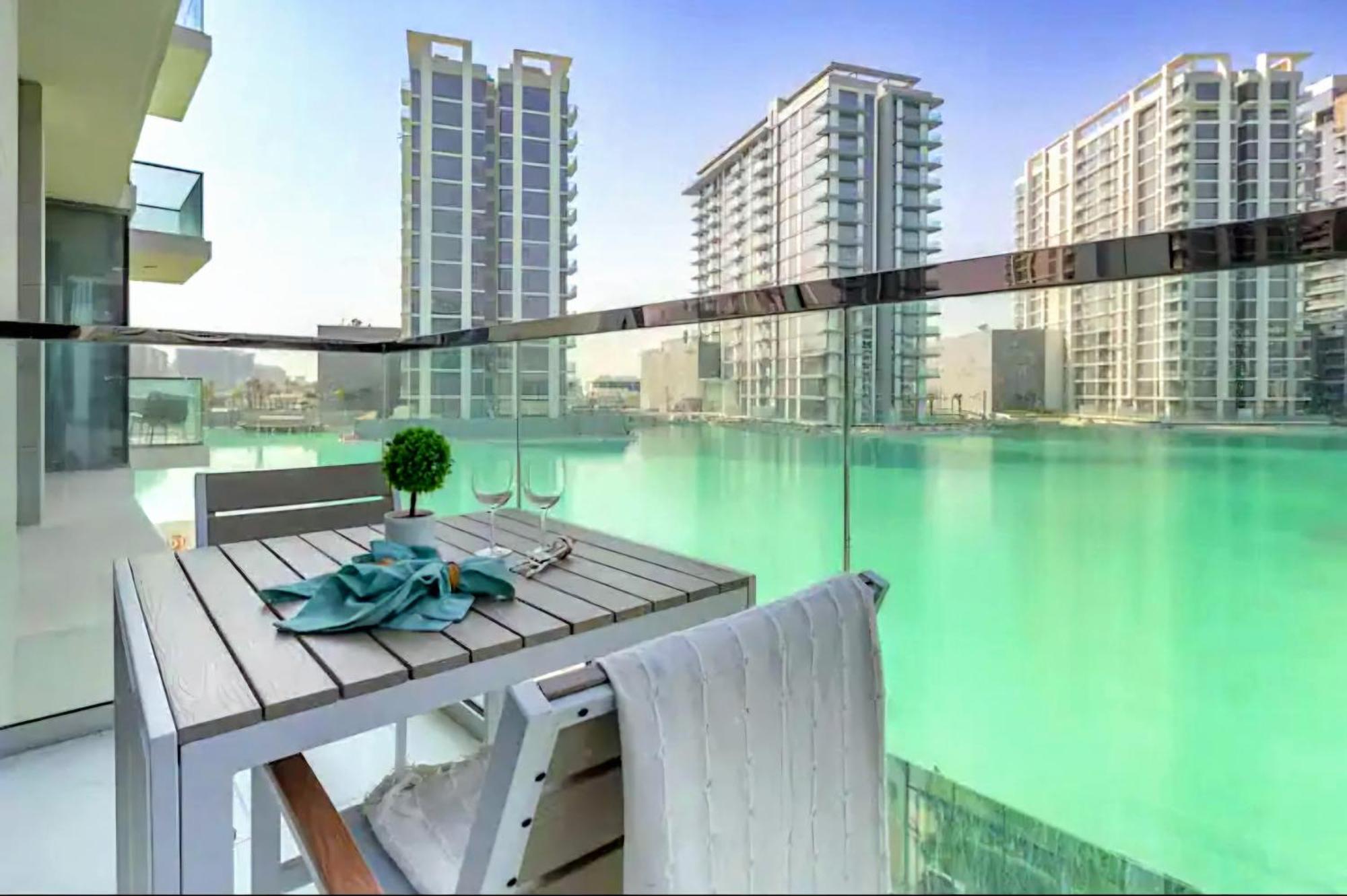 Apartment Luxury Waterfront 1br - Lagoon Escape Dubai