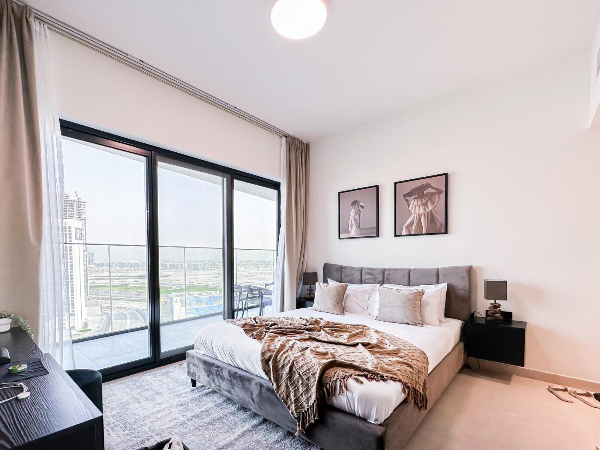 Apartment Skyline Oasis - Business Bay With Burj Khalifa Vie Dubai