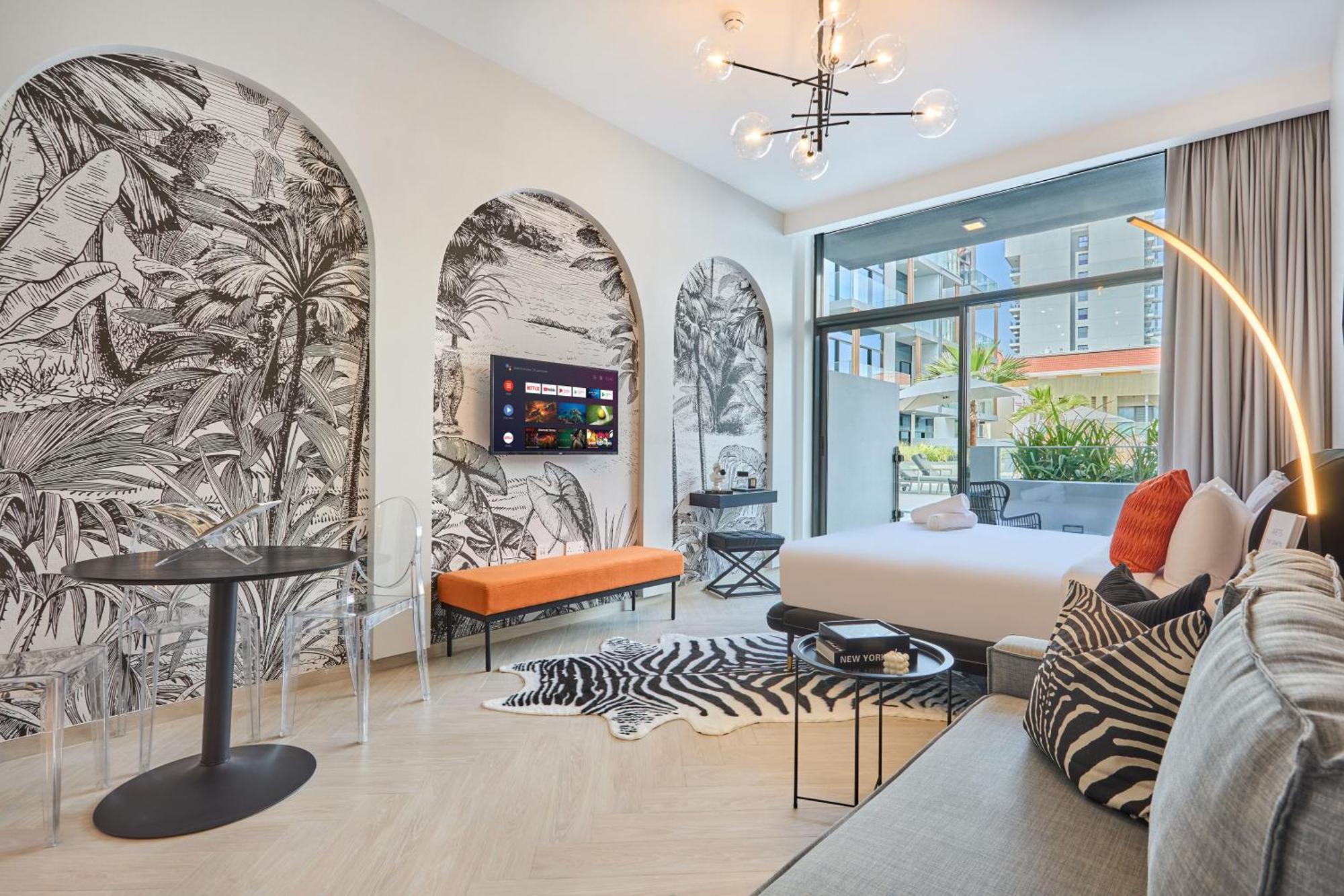 Stylish Retreat Modern In Jvc Apartment