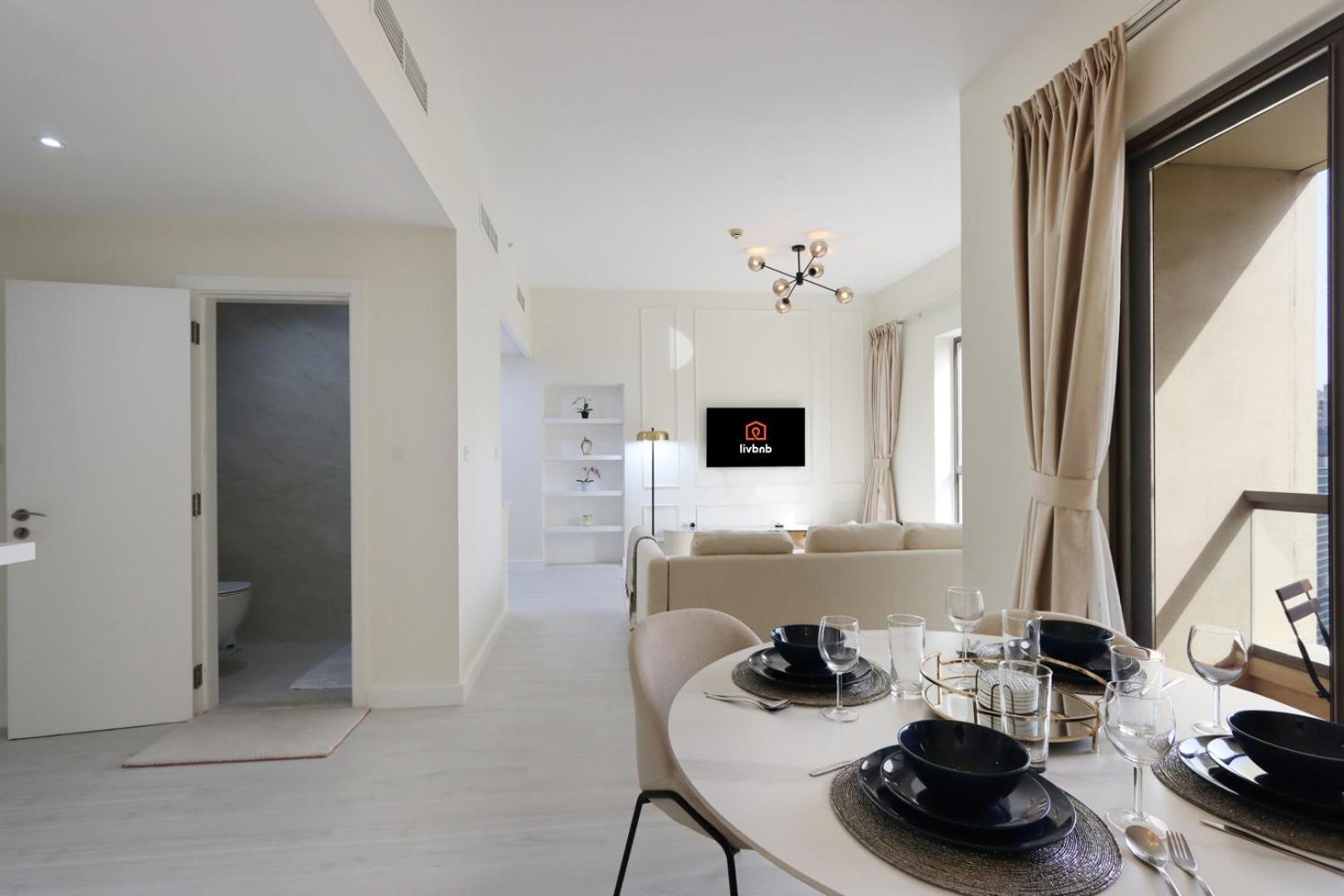 Livbnb - Upgraded 1bhk With Stunning Marina Views Dubai