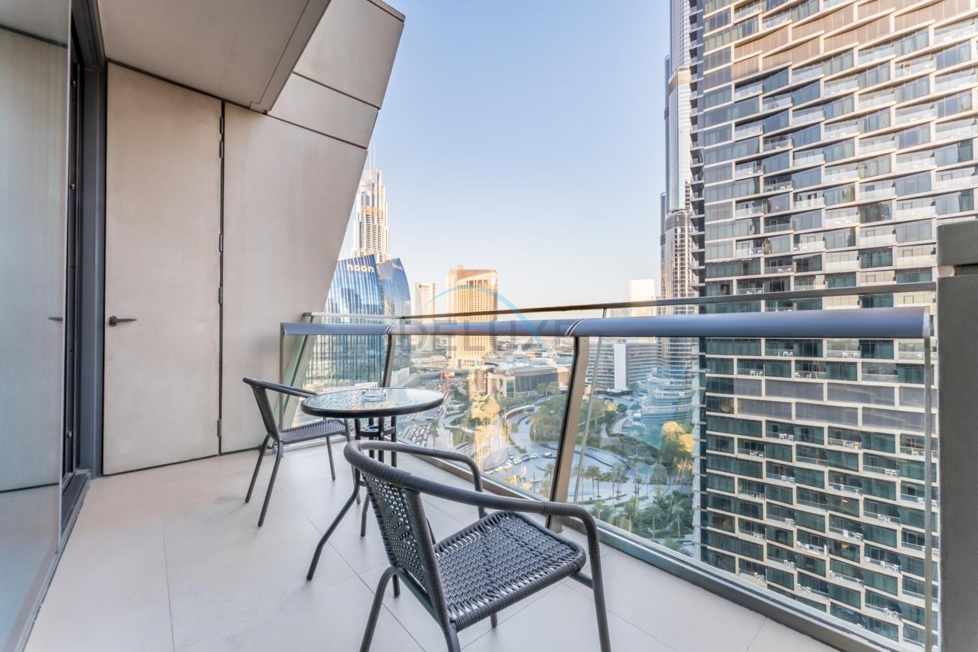 Apartment Burj Khalifa And Views 2br With Balcony, Burj Vista Tower 2, Downtown By Deluxe Homes Dubai