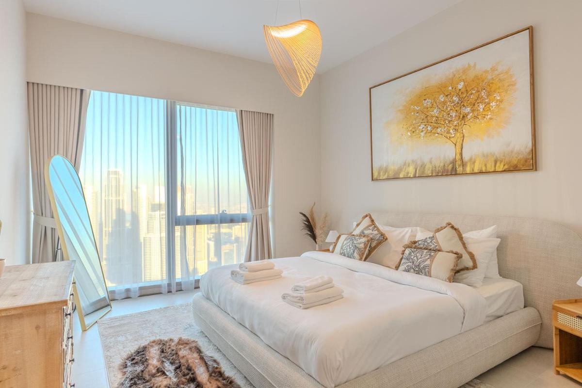 63rd High Floor - Full Private Burj Khalifa And Fountain View - 2 Bedroom Apartment *