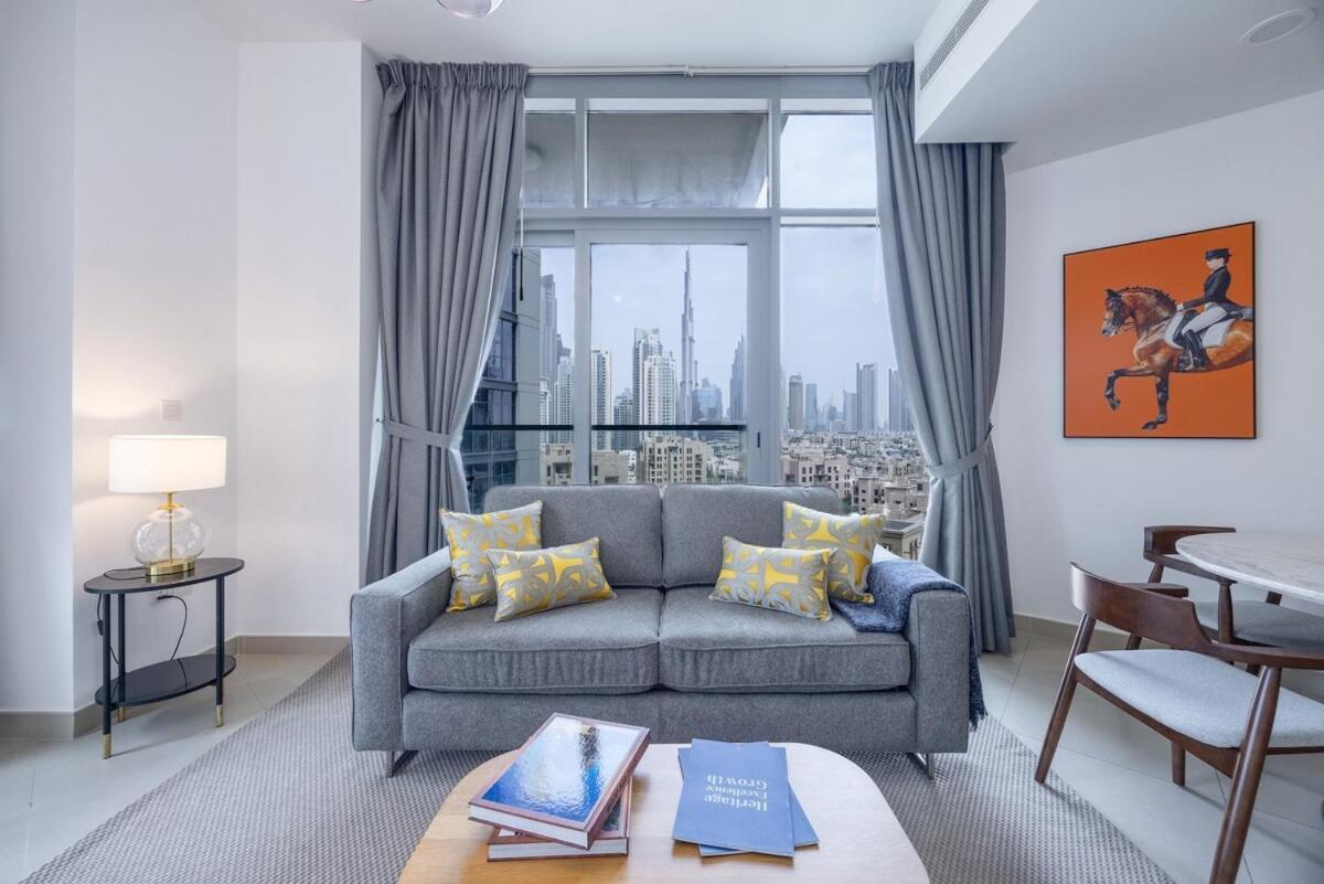 Apartment Luxury Downtown 1-bedroom With Burj Khalifa Views *