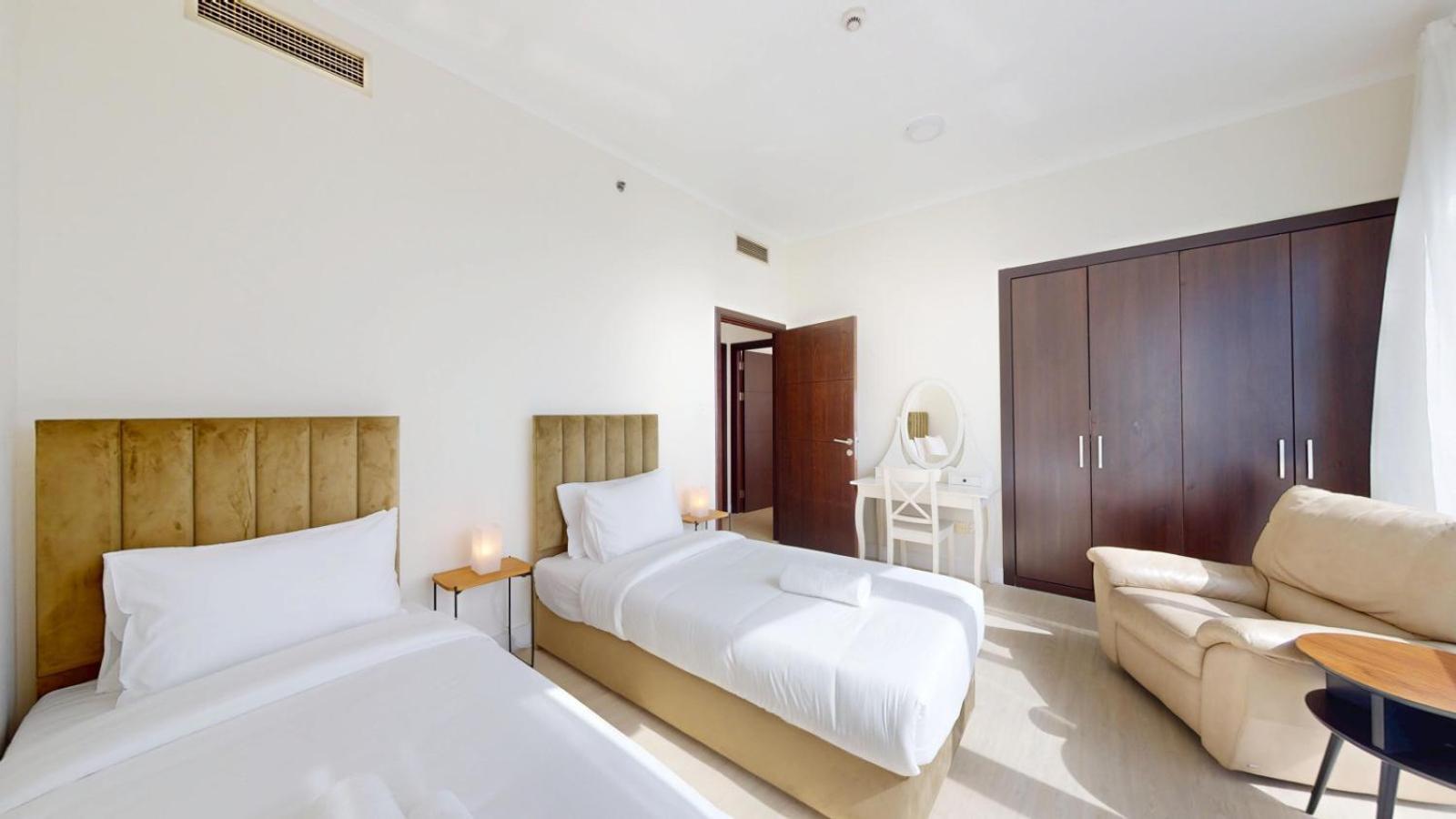 Torch Tower - Minimalistic Two Bed With Views Apartment Dubai