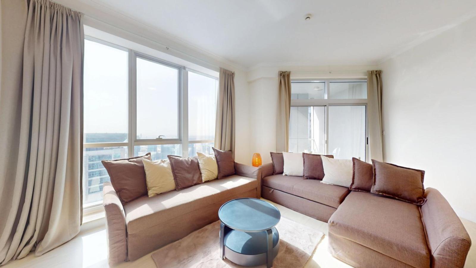 Torch Tower - Minimalistic Two Bed With Views Dubai