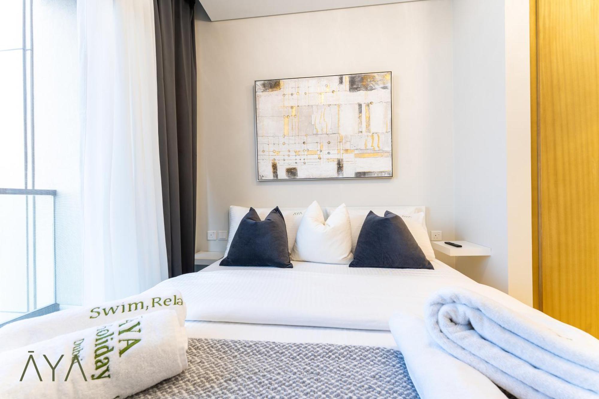 Apartment Elegant 2br - 10 Min To Mall & Burj Khalifa At Aykon By Aya Boutique *