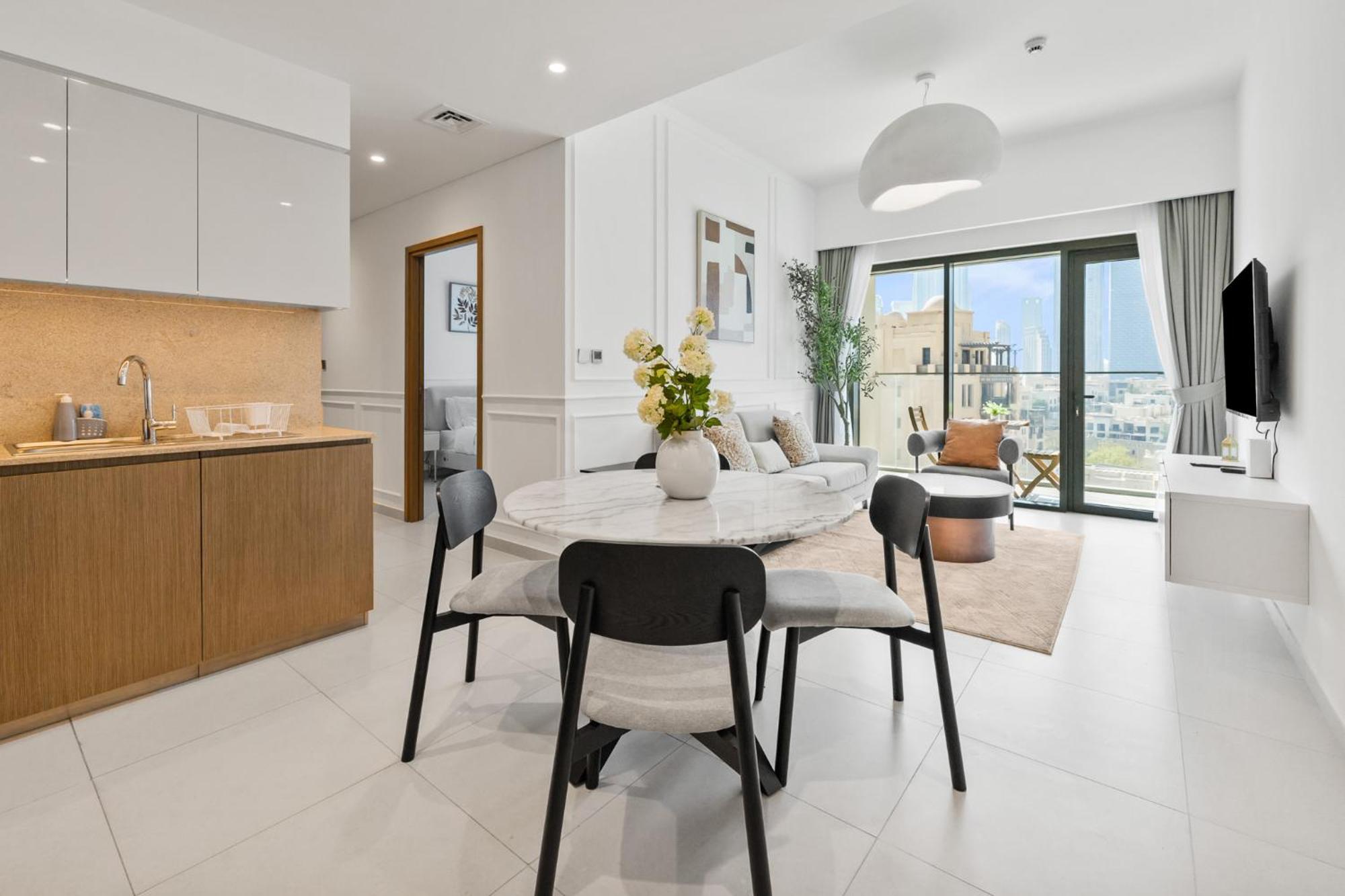Apartment Premium 2br Burj Khalifa Views Burj Royale