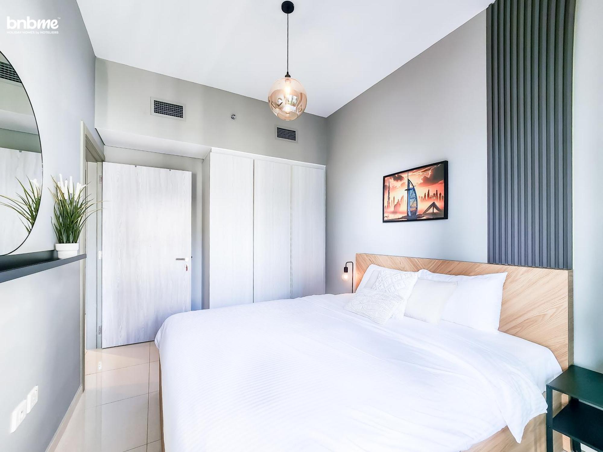 Bnbmehomes - Damac Zada Tower Apartment Dubai