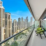 Paramount Midtown Infinity Pool With Burj View