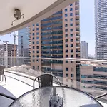 Minimalist Airy 3-Bedroom With Cityscape View In Dubai Marina