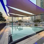 Hermes-Style 2Br, Full Burj Khalifa View - Infinity Pool - Full Fountain View