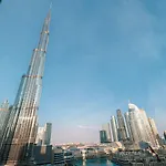 New Burj Khalifa And Fountains View Luxury Apt