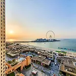 Luxury Dubai Eye View Living - Beach Access I Marina Walk