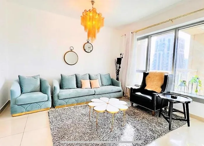 Lovely 1 Bedroom Luxury Apartment Next To Burj Khalifa!! 24Hr Concierge, Gym, Pool & Netflix - 29 Burj Boulevard In The Heart Of Downtown