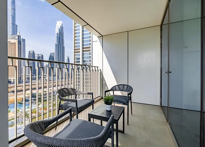 3Bdr With Maid Room I Downtown I Burj Khaliva View