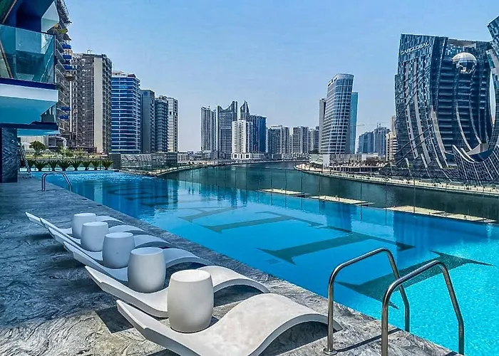 Trophy Serene 2Bdr Business Bay W Plunge Pool In Balcony
