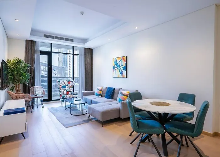 Rh- Elevated Living, Modern 1Br Oasis At Rp Heights Walk Away To Dubai Mall