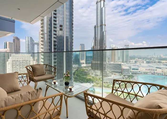 Opera Grand 3Br With Fountain Views