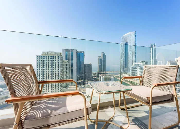 Stayis -Luxurious 2Br Apartment With Breathtaking Ocean And Marina View