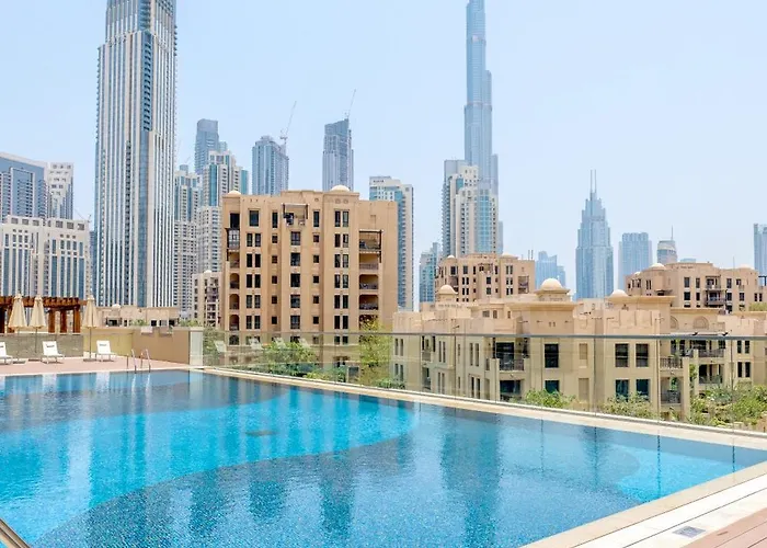 Skyline Downtown 1Br At Bellevue Walk To Burj