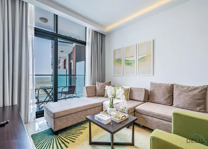 Cosmopolitan 1Br Apartment In Celestia B, Dubai South By Deluxe Holiday Homes