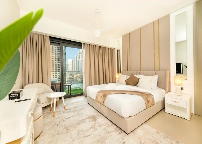 Exquisite 2 Bedroom Apartment I Burj Khalifa & Fountain Views I Free Gym, Pool, Parking, Wi-Fi And Ps5 I By Skyline Serenity